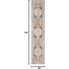 image:imageNourison Home Astra Machine Washable Rust Multicolor 33 x 5 Area Rug  Easy Clean Non Shedding Bed Room Living Room Dining Room Kitchen 3 x 5Denim Multicolor