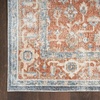 image:imageNourison Home Astra Machine Washable Rust Multicolor 33 x 5 Area Rug  Easy Clean Non Shedding Bed Room Living Room Dining Room Kitchen 3 x 5Denim Multicolor