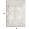 image:imageNourison Home Astra Machine Washable Rust Multicolor 33 x 5 Area Rug  Easy Clean Non Shedding Bed Room Living Room Dining Room Kitchen 3 x 5Grey