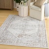 image:imageNourison Home Astra Machine Washable Rust Multicolor 33 x 5 Area Rug  Easy Clean Non Shedding Bed Room Living Room Dining Room Kitchen 3 x 5Grey