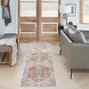 image:imageNourison Home Astra Machine Washable Rust Multicolor 33 x 5 Area Rug  Easy Clean Non Shedding Bed Room Living Room Dining Room Kitchen 3 x 5Grey Multicolor