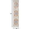 image:imageNourison Home Astra Machine Washable Rust Multicolor 33 x 5 Area Rug  Easy Clean Non Shedding Bed Room Living Room Dining Room Kitchen 3 x 5Grey Multicolor