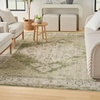 image:imageNourison Home Astra Machine Washable Rust Multicolor 33 x 5 Area Rug  Easy Clean Non Shedding Bed Room Living Room Dining Room Kitchen 3 x 5Ivory Green