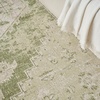 image:imageNourison Home Astra Machine Washable Rust Multicolor 33 x 5 Area Rug  Easy Clean Non Shedding Bed Room Living Room Dining Room Kitchen 3 x 5Ivory Green