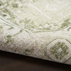 image:imageNourison Home Astra Machine Washable Rust Multicolor 33 x 5 Area Rug  Easy Clean Non Shedding Bed Room Living Room Dining Room Kitchen 3 x 5Ivory Green