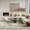 image:imageNourison Home Astra Machine Washable Rust Multicolor 33 x 5 Area Rug  Easy Clean Non Shedding Bed Room Living Room Dining Room Kitchen 3 x 5Ivory Green