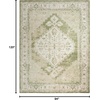 image:imageNourison Home Astra Machine Washable Rust Multicolor 33 x 5 Area Rug  Easy Clean Non Shedding Bed Room Living Room Dining Room Kitchen 3 x 5Ivory Green