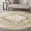 image:imageNourison Home Astra Machine Washable Rust Multicolor 33 x 5 Area Rug  Easy Clean Non Shedding Bed Room Living Room Dining Room Kitchen 3 x 5Ivory Green