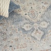 image:imageNourison Home Astra Machine Washable Rust Multicolor 33 x 5 Area Rug  Easy Clean Non Shedding Bed Room Living Room Dining Room Kitchen 3 x 5Light Blue