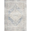 image:imageNourison Home Astra Machine Washable Rust Multicolor 33 x 5 Area Rug  Easy Clean Non Shedding Bed Room Living Room Dining Room Kitchen 3 x 5Light Blue