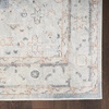 image:imageNourison Home Astra Machine Washable Rust Multicolor 33 x 5 Area Rug  Easy Clean Non Shedding Bed Room Living Room Dining Room Kitchen 3 x 5Light Blue