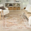 image:imageNourison Home Astra Machine Washable Rust Multicolor 33 x 5 Area Rug  Easy Clean Non Shedding Bed Room Living Room Dining Room Kitchen 3 x 5Rust Multicolor