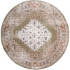 image:imageNourison Home Astra Machine Washable Rust Multicolor 33 x 5 Area Rug  Easy Clean Non Shedding Bed Room Living Room Dining Room Kitchen 3 x 5Sage Multicolor