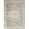 image:imageNourison Home Astra Machine Washable Rust Multicolor 33 x 5 Area Rug  Easy Clean Non Shedding Bed Room Living Room Dining Room Kitchen 3 x 5Silver Blue
