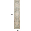 image:imageNourison Home Astra Machine Washable Rust Multicolor 33 x 5 Area Rug  Easy Clean Non Shedding Bed Room Living Room Dining Room Kitchen 3 x 5Silver Blue