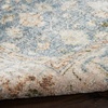 image:imageNourison Home Astra Machine Washable Rust Multicolor 33 x 5 Area Rug  Easy Clean Non Shedding Bed Room Living Room Dining Room Kitchen 3 x 5Silver Blue