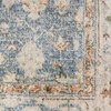 image:imageNourison Home Astra Machine Washable Rust Multicolor 33 x 5 Area Rug  Easy Clean Non Shedding Bed Room Living Room Dining Room Kitchen 3 x 5Silver Blue