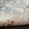 image:imageNourison Home Astra Machine Washable Rust Multicolor 33 x 5 Area Rug  Easy Clean Non Shedding Bed Room Living Room Dining Room Kitchen 3 x 5Silver Blue