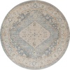 image:imageNourison Home Astra Machine Washable Rust Multicolor 33 x 5 Area Rug  Easy Clean Non Shedding Bed Room Living Room Dining Room Kitchen 3 x 5Silver Blue