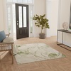 image:imageNourison Home Astra Machine Washable Silver Blue 53 x 7 Area Rug Easy Clean Non Shedding Bed Room Living Room Dining Room Kitchen 5 x 7Beige Green