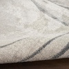 image:imageNourison Home Astra Machine Washable Silver Blue 53 x 7 Area Rug Easy Clean Non Shedding Bed Room Living Room Dining Room Kitchen 5 x 7Silver Blue