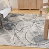 image:imageNourison Home Astra Machine Washable Silver Blue 53 x 7 Area Rug Easy Clean Non Shedding Bed Room Living Room Dining Room Kitchen 5 x 7Silver Blue