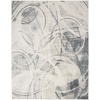 image:imageNourison Home Astra Machine Washable Silver Blue 53 x 7 Area Rug Easy Clean Non Shedding Bed Room Living Room Dining Room Kitchen 5 x 7Silver Blue