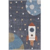 image:imageNourison Home Astra Machine Washable Sky Blue 33 x 5 Area Rug  Easy Clean Non Shedding Bed Room Living Room Dining Room Kitchen 3 x 5Sky Blue