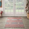 image:imageNourison Home Baja Ivory 5 x 7 Area Rug  Easy Clean Non Shedding Bed Room Living Room Dining Room Kitchen 5 x 7GreyRed