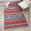 image:imageNourison Home Baja Ivory 5 x 7 Area Rug  Easy Clean Non Shedding Bed Room Living Room Dining Room Kitchen 5 x 7GreyRed