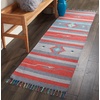 image:imageNourison Home Baja Ivory 5 x 7 Area Rug  Easy Clean Non Shedding Bed Room Living Room Dining Room Kitchen 5 x 7GreyRed