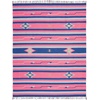 image:imageNourison Home Baja Ivory 5 x 7 Area Rug  Easy Clean Non Shedding Bed Room Living Room Dining Room Kitchen 5 x 7PinkBlue