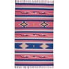 image:imageNourison Home Baja Ivory 5 x 7 Area Rug  Easy Clean Non Shedding Bed Room Living Room Dining Room Kitchen 5 x 7PinkBlue