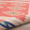 image:imageNourison Home Baja Tribal RedBeige 8 x 10 AreaRug EasyCleaning Non Shedding Bed Room Living Room Dining Room Kitchen 8x10RedBeige
