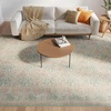 image:imageNourison Home Botanical Washables Charcoal Multicolor 5 x 7 Area Rug  Easy Clean Non Shedding Bed Room Living Room Dining Room Kitchen 5 x 7Green Multicolor