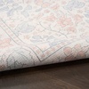 image:imageNourison Home Botanical Washables Charcoal Multicolor 5 x 7 Area Rug  Easy Clean Non Shedding Bed Room Living Room Dining Room Kitchen 5 x 7Ivory Multicolor