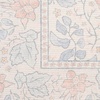 image:imageNourison Home Botanical Washables Charcoal Multicolor 5 x 7 Area Rug  Easy Clean Non Shedding Bed Room Living Room Dining Room Kitchen 5 x 7Ivory Multicolor