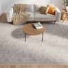 image:imageNourison Home Botanical Washables Charcoal Multicolor 5 x 7 Area Rug  Easy Clean Non Shedding Bed Room Living Room Dining Room Kitchen 5 x 7Ivory Multicolor