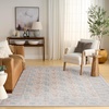 image:imageNourison Home Botanical Washables Charcoal Multicolor 5 x 7 Area Rug  Easy Clean Non Shedding Bed Room Living Room Dining Room Kitchen 5 x 7Ivory Multicolor