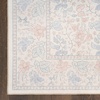 image:imageNourison Home Botanical Washables Charcoal Multicolor 5 x 7 Area Rug  Easy Clean Non Shedding Bed Room Living Room Dining Room Kitchen 5 x 7Ivory Multicolor