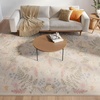 image:imageNourison Home Botanical Washables Green Multicolor 5 x 7 Area Rug  Easy Clean Non Shedding Bed Room Living Room Dining Room Kitchen 5 x 7Beige Multicolor