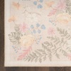image:imageNourison Home Botanical Washables Green Multicolor 5 x 7 Area Rug  Easy Clean Non Shedding Bed Room Living Room Dining Room Kitchen 5 x 7Beige Multicolor