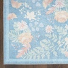 image:imageNourison Home Botanical Washables Green Multicolor 5 x 7 Area Rug  Easy Clean Non Shedding Bed Room Living Room Dining Room Kitchen 5 x 7Blue Multicolor