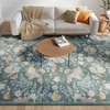 image:imageNourison Home Botanical Washables Green Multicolor 5 x 7 Area Rug  Easy Clean Non Shedding Bed Room Living Room Dining Room Kitchen 5 x 7Green Multicolor