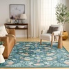 image:imageNourison Home Botanical Washables Green Multicolor 5 x 7 Area Rug  Easy Clean Non Shedding Bed Room Living Room Dining Room Kitchen 5 x 7Green Multicolor