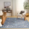 image:imageNourison Home Botanical Washables Light Blue Multicolor 5 x 7 Area Rug  Easy Clean Non Shedding Bed Room Living Room Dining Room Kitchen 5 x 7Blue Multicolor