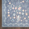 image:imageNourison Home Botanical Washables Light Blue Multicolor 5 x 7 Area Rug  Easy Clean Non Shedding Bed Room Living Room Dining Room Kitchen 5 x 7Blue Multicolor