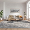 image:imageNourison Home Botanical Washables Light Blue Multicolor 5 x 7 Area Rug  Easy Clean Non Shedding Bed Room Living Room Dining Room Kitchen 5 x 7Charcoal Multicolor