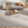 image:imageNourison Home Botanical Washables Light Blue Multicolor 5 x 7 Area Rug  Easy Clean Non Shedding Bed Room Living Room Dining Room Kitchen 5 x 7Grey Multicolor