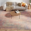 image:imageNourison Home Botanical Washables Multicolor 5 x 7 Area Rug  Easy Clean Non Shedding Bed Room Living Room Dining Room Kitchen 5 x 7Multi Color